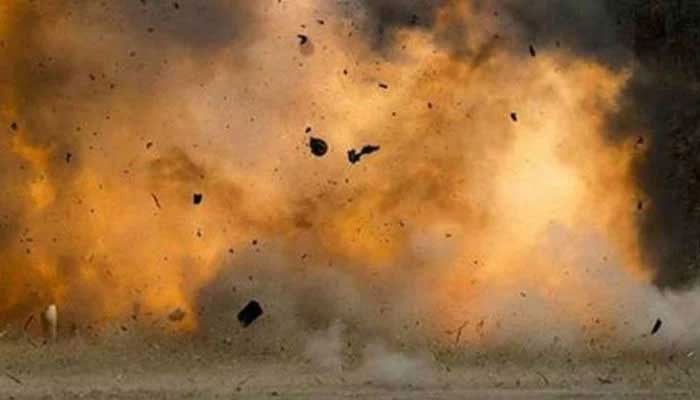 بلوچستان جي علائقي ڊيرا مراد جمالي ۾ گئس پائيپ لائين ڀرسان ڌماڪو